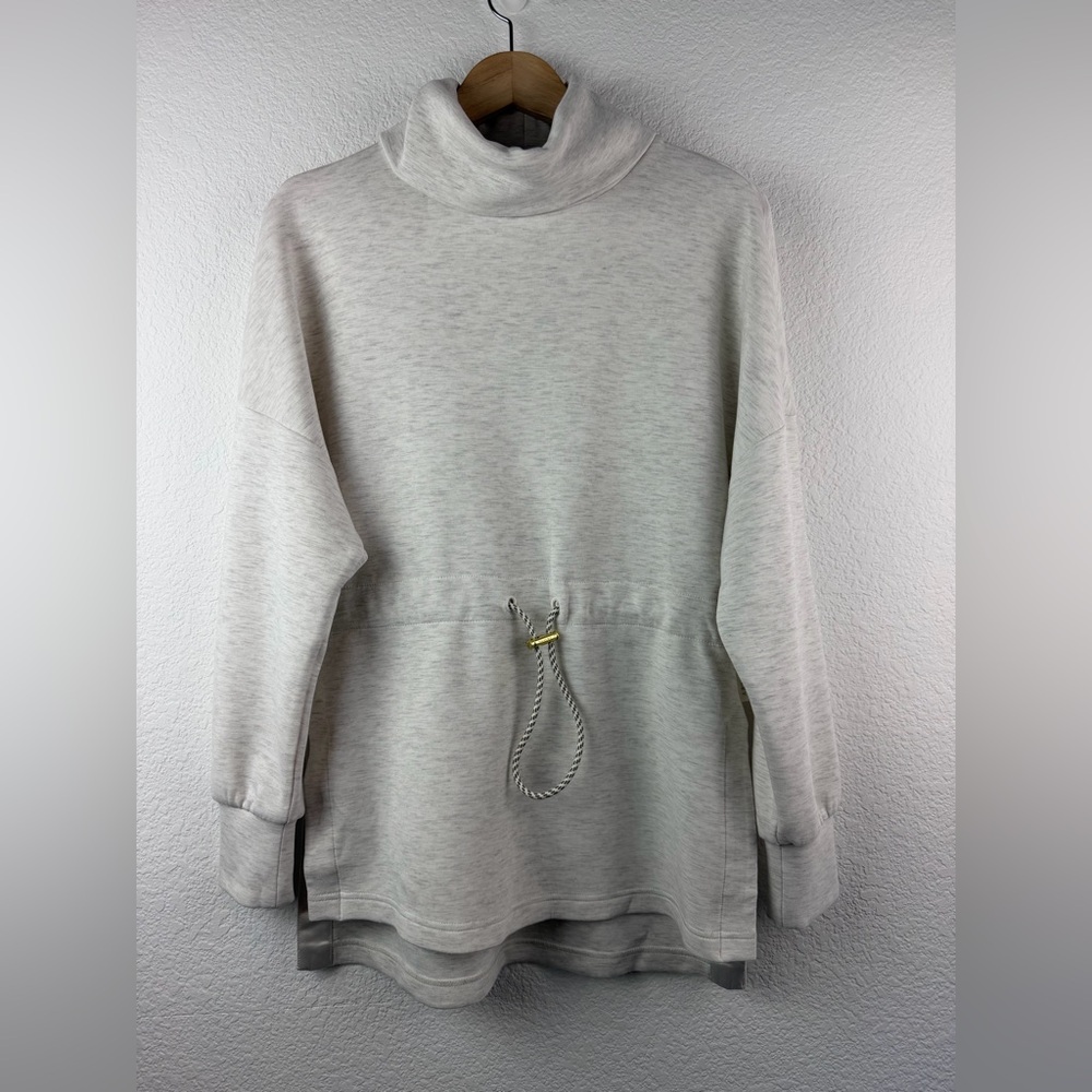 Varley Freya Sweatshirt in Ivory Marl